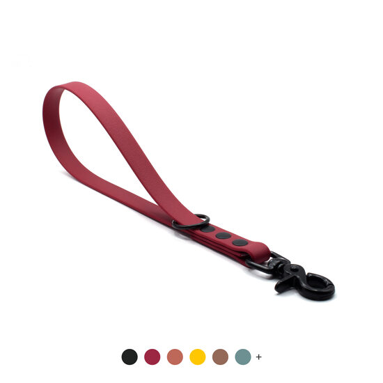 Traffic leash with black trigger snap